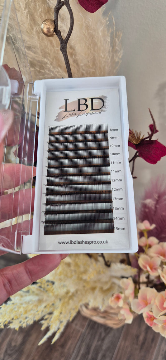 Angel / Spikes lashes tray mixed length 8mm-15mm C curl