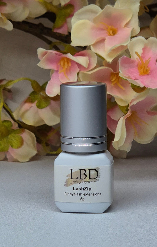 Lash Zip eyelashes extension adhesive glue 5g 1 second